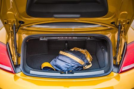 VW Beetle Dune Cabrio Kofferraum mit Gepckstck