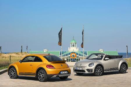 VW Beetle Dune Cabrio und Coup