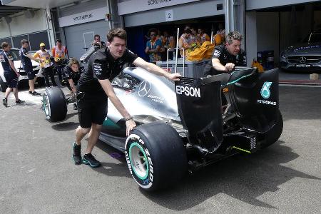 Mercedes - Formel 1 - GP Aserbaidschan - Baku - 16. Juni 2016