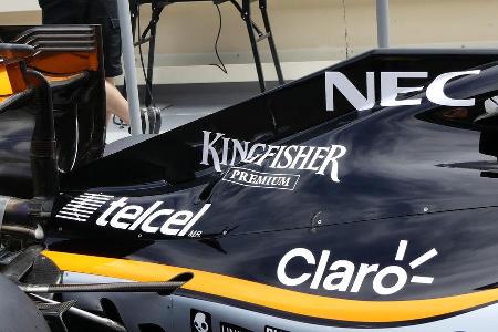 Force India - Formel 1 - GP Aserbaidschan - Baku - 16. Juni 2016