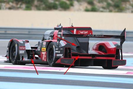 Audi R18 - Technikcheck - Le Mans 2016