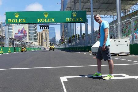 Trackwalk - GP Aserbaidschan - Baku - 15. Juni 2016
