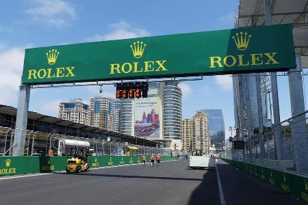 Trackwalk - GP Aserbaidschan - Baku - 15. Juni 2016