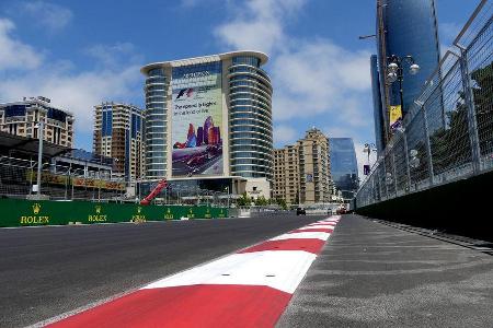Trackwalk - GP Aserbaidschan - Baku - 15. Juni 2016