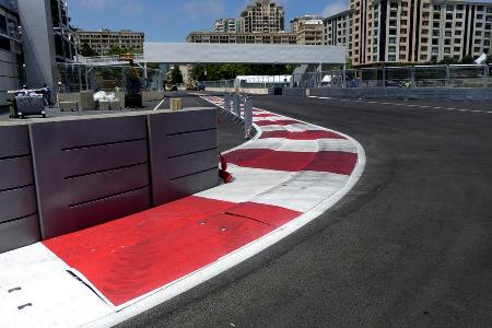 Trackwalk - GP Aserbaidschan - Baku - 15. Juni 2016
