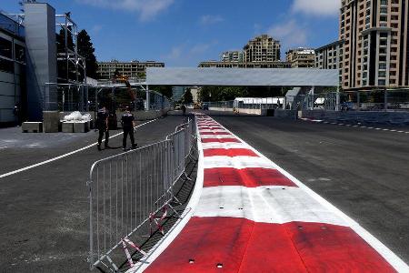 Trackwalk - GP Aserbaidschan - Baku - 15. Juni 2016