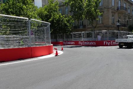 Trackwalk - GP Aserbaidschan - Baku - 15. Juni 2016
