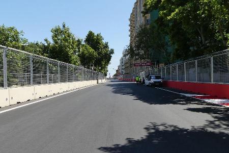 Trackwalk - GP Aserbaidschan - Baku - 15. Juni 2016