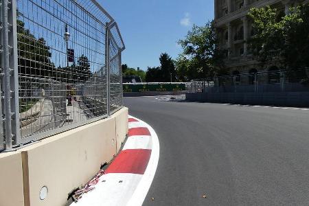 Trackwalk - GP Aserbaidschan - Baku - 15. Juni 2016