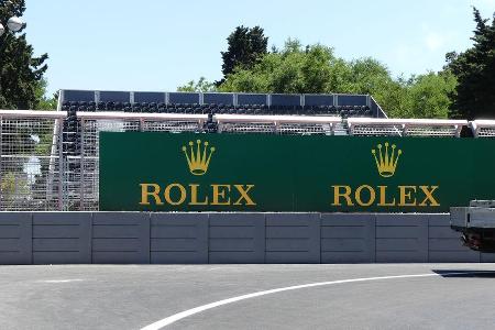 Trackwalk - GP Aserbaidschan - Baku - 15. Juni 2016