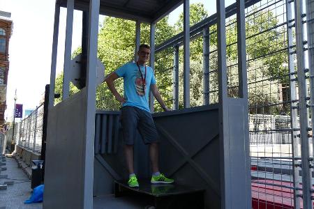 Trackwalk - GP Aserbaidschan - Baku - 15. Juni 2016