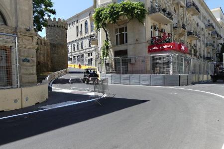 Trackwalk - GP Aserbaidschan - Baku - 15. Juni 2016