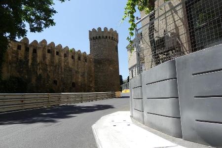 Trackwalk - GP Aserbaidschan - Baku - 15. Juni 2016