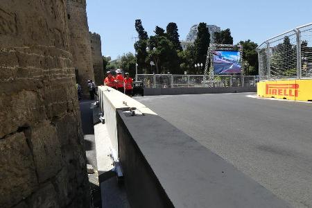 Trackwalk - GP Aserbaidschan - Baku - 15. Juni 2016