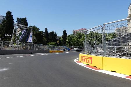 Trackwalk - GP Aserbaidschan - Baku - 15. Juni 2016