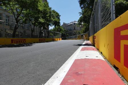 Trackwalk - GP Aserbaidschan - Baku - 15. Juni 2016