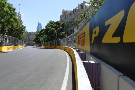 Trackwalk - GP Aserbaidschan - Baku - 15. Juni 2016