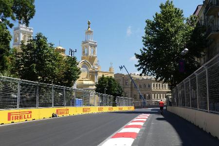 Trackwalk - GP Aserbaidschan - Baku - 15. Juni 2016