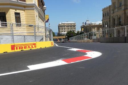 Trackwalk - GP Aserbaidschan - Baku - 15. Juni 2016