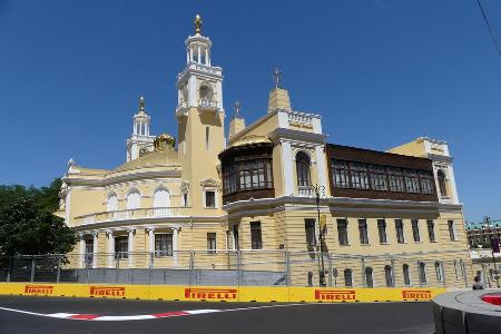 Trackwalk - GP Aserbaidschan - Baku - 15. Juni 2016