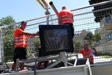 Trackwalk - GP Aserbaidschan - Baku - 15. Juni 2016