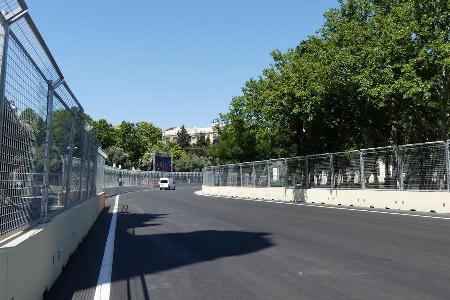 Trackwalk - GP Aserbaidschan - Baku - 15. Juni 2016