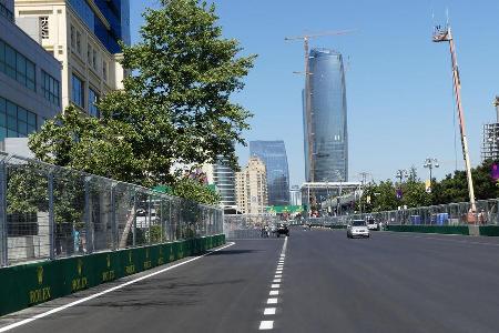 Trackwalk - GP Aserbaidschan - Baku - 15. Juni 2016