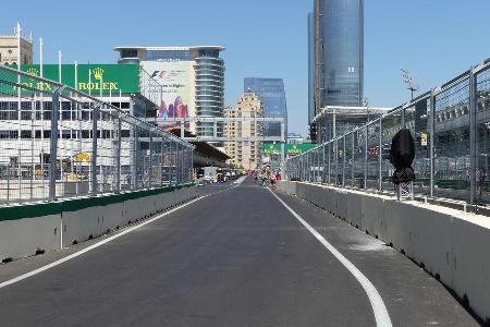 Trackwalk - GP Aserbaidschan - Baku - 15. Juni 2016