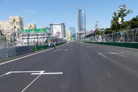 Trackwalk - GP Aserbaidschan - Baku - 15. Juni 2016