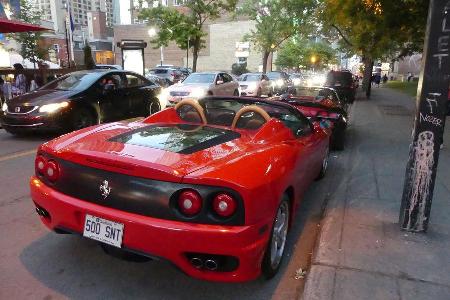 Ferrari F360 Spider - Carspotting - GP Kanada 2016 - Montreal