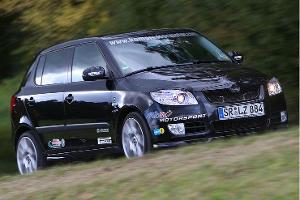 Der sportliche Skoda Fabia 1.6 16V mit Kompressor Tuning