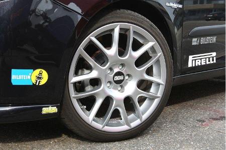 Die Felgen sind von BBS.