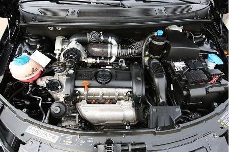 Im Inneren werkelt ein Rotrex-Kompressor ...