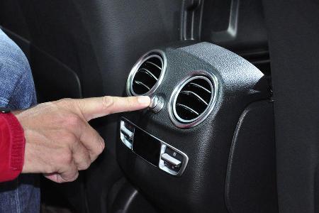 Vier-Zonen-Klimaanlage gibt's gegen Aufpreis.