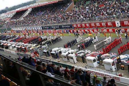 Startaufstellung - 24h Le Mans - Samstag - 18.06.2016