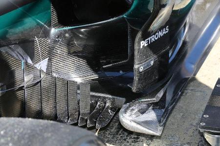 Mercedes W07 -Technik - 2016