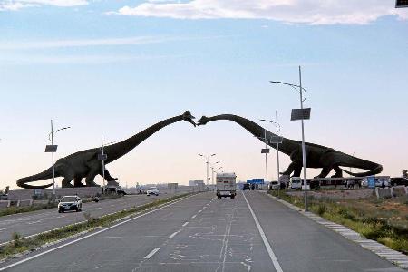 Die Stadt der Dinosaurier.