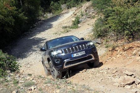 Jeep Grand Cherokee 3.0 CRD im Offroad-Test