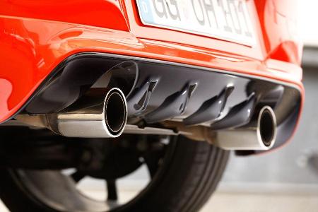 Opel Corsa OPC, Auspuff, Endrohre