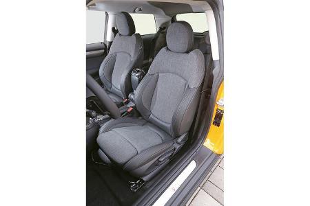 Mini Cooper S, Fahrersitz