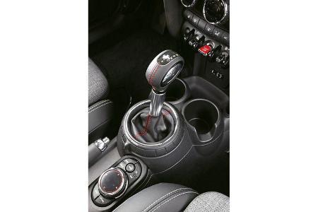 Mini Cooper S, Schalthebel, Bedienelemente
