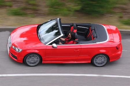 Audi S3 Cabrio, Seitenansicht