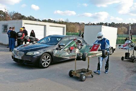 BMW M550d xDrive Touring, Seitenansicht