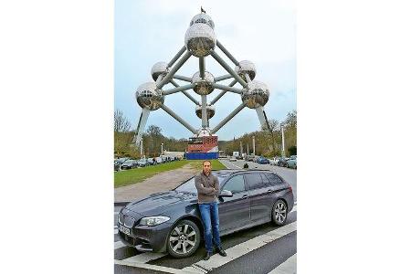 BMW M550d xDrive Touring, Brüssel