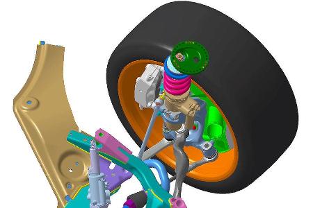 Mit häteren Stabilisatoren und neuen Rennfedern sollte eine Anpassung an die knifflige Beschaffenheit der Nordschleife leich...