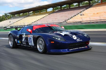 Der Matech-Ford GT wiegt nur 1.160 Kilogramm (derzeit zusätzlich 140 kg Handicap-Gewicht).