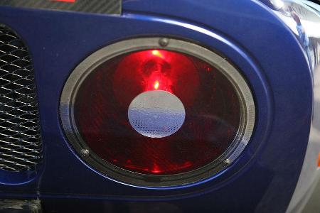 Leichtbau-Konzept mit extra leichten Kunststoff-Rückleuchten.