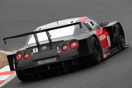 Der Nissan GT-R für die FIA-GT-Meisterschaft 2009.