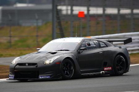 Der Nissan GT-R für die FIA-GT-Meisterschaft 2009.