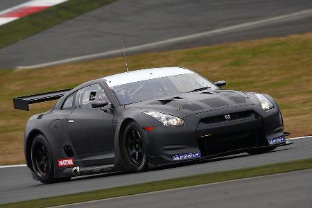 Der Nissan GT-R für die FIA-GT-Meisterschaft 2009.